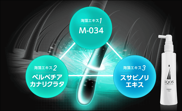 新イクオスのAlgas-2と3つの海藻エキス