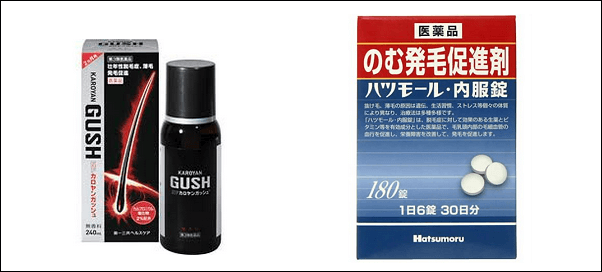 医薬品のカロヤンとハツモール