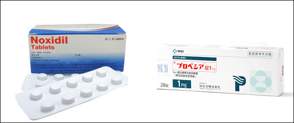 プロペシアとミノタブの併用