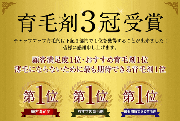チャップアップの人気