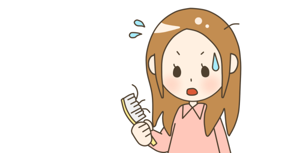薄毛の女性