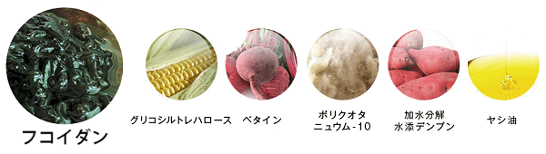 ラフィーの成分
